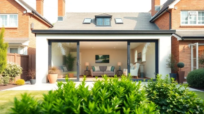Transforming homes through stylish rear extensions that enhance living space.