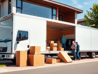 Efficient Umzug Erlangen service ready for safe furniture transport with professional movers.