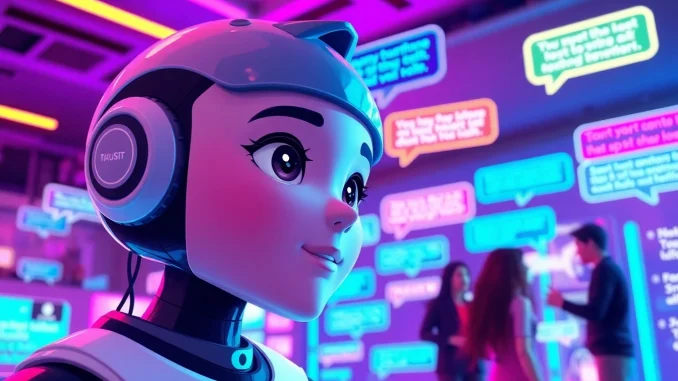 lcwo Engage in dynamic interactions with Crush onai through vibrant AI avatars and lively chat interfaces.