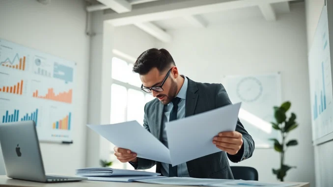 pjgj Créez votre societe commerciale avec un entrepreneur travaillant dans un bureau moderne.