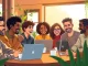 Engaging discussion in the BasedChadHQ community showcasing diverse individuals sharing ideas.