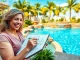 Design your own backyard oasis as you build your own pool with custom features and lush landscaping.