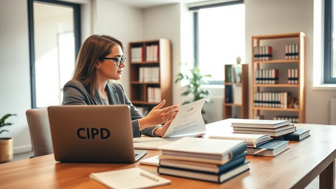 rfk6 CIPD assignment help offered by an expert tutor to a student in a professional setting.
