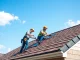 local roofers near me demonstrating quality craftsmanship on a residential roofing project