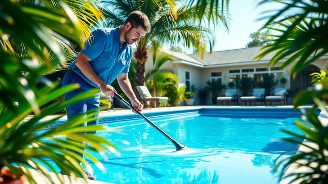 Enhance your pool with expert pool service near me from professional technicians.