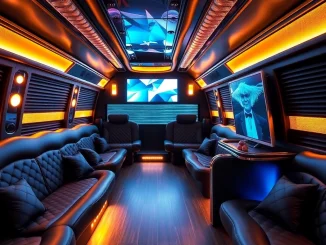 Reserve an Atlanta party bus with luxurious interiors and modern amenities for your next celebration.