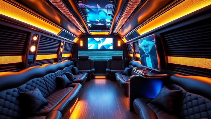 Reserve an Atlanta party bus with luxurious interiors and modern amenities for your next celebration.