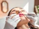 Lip filler treatment being applied by a skilled aesthetician in a modern medspa.