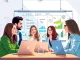 Boost your website traffic with professional edmonton seo strategies and teamwork in a bright office.