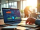 Analyze ai prompts for competitor analysis with engaging visual data in a modern workspace.