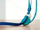 Lanyard keychain showcasing a unique design against a minimalist backdrop.