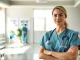 Empowered nurse receiving support in the VDAP Program environment, showcasing resilience and hope.
