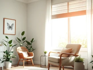 Supportive environment for healing trauma with a calming therapy room and natural light.