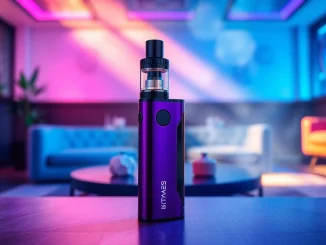 Showcasing the Raz LTX 25K FROZEN Edition disposable vape highlighting its refreshing design and features.