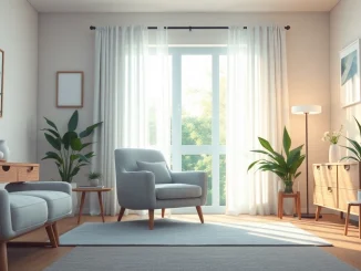 Engaging scene showing a peaceful space for discussing depression with warmth and comfort.