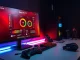 Menampilkan dashboard dax69 rtp pada monitor di lingkungan gaming modern.